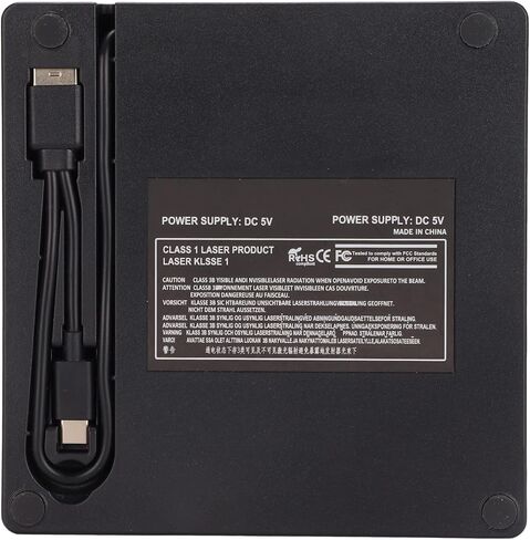 حاوية محرك أقراص DVD خارجي Drfeify، 12.7 مم، معدل نقل 5 جيجابت في الثانية، صندوق USB محمول، مادة ABS in Kuwait