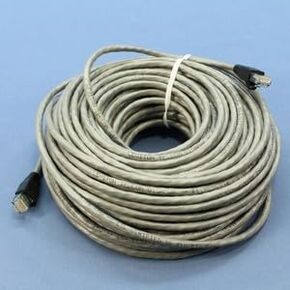 #US 5G455-100G رمادي Cat5e 100ft كابل إيثرنت تصحيح الحبال شبكة 4-حزمة in Kuwait