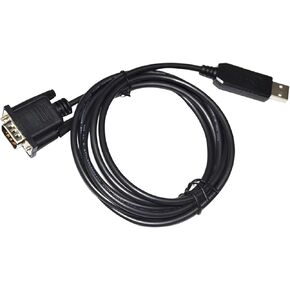 FT232RL CHIP USB to D-SUB 9-PIN DB9 Male RS232 Converter FIRMWARE Upgrade Cable for PLC at-Style Port(3metres) in Saudi Arabia
