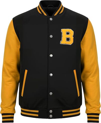 جاكيت Decrum Letterman للرجال - سترات صوفية للرجال من الصوف بنمط بيسبول المدرسة الثانوية in Kuwait