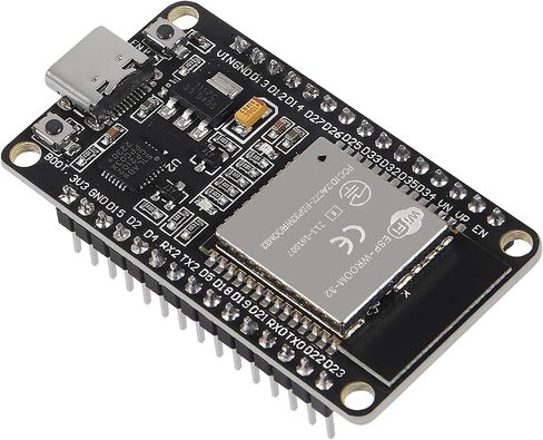 1PCS Type-C ESP32 ESP-WROOM-32 Development Board WiFi + Bluetooth CP2102 Dual Core 2.4Ghz Microcontroller Compatible with Arduino (ESP32 30P, Type-C) in Saudi Arabia