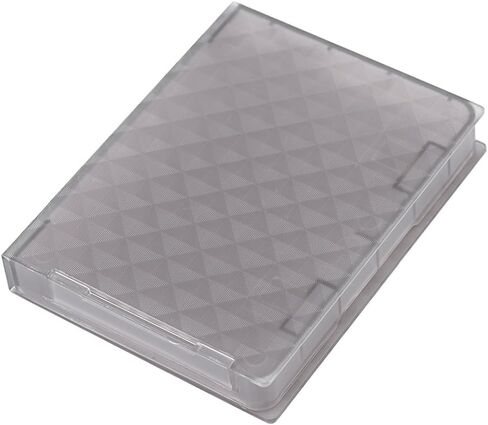 Drfeify 2.5 Inch Shockproof Antistatic SSD Storage Case for 2.5 Inch Hard Drives Dust and (Red) for IT Professionals (Red) in Saudi Arabia