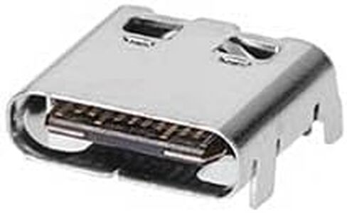 Molex/Waldom، 105450-0101-TR325، وعاء الإدخال/الإخراج المحمي للناقل التسلسلي العالمي (USB) - النوع C - فلاش ذهبي (Au) يزيد عن 0.76 ميكرومتر طلاء نيكل البلاديوم - الزاوية اليمنى - التركيب العلوي - السطح (325 قطعة/عناصر) in Kuwait