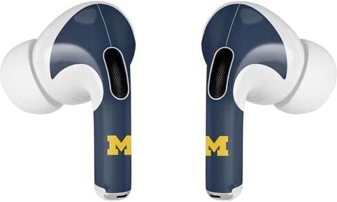 Skinit Decal Audio Skin Compatible with AirPods Pro 2nd Gen - Officially Licensed University of Michigan M Design in Saudi Arabia