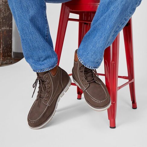 Levi's Mens Dean WX UL Rugged Casual Hiker Chukka Boot, Mocha/Tan, 9 M in Saudi Arabia