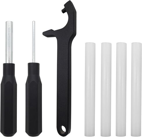 Punch Tool Kit - Nylon Drift Punch Rod, Hex Nut Driver, Pin Punch Disassembly Tool Set Compatible with Glock 19 19x 17 22 23 26 27 34 43 43x Accessories in Saudi Arabia