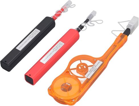 Dpofirs SC FC ST LC Fiber Optic Cleaning Box, 1.25mm and 2.5mm, Effective Antistatic Fiber Cleaning Pen for Non-Woven Fabric Connectors in Saudi Arabia