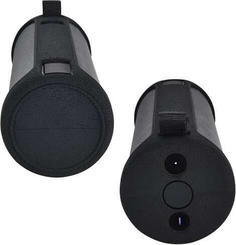 Travel Carrying Silicone Case for Ultimate Ears Boom 4 Portable Bluetooth Speaker,Protective Silicone Cover for UE Ultimate Ears Boom 4 Speaker (Black) in Saudi Arabia