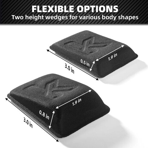 إسفين حافظة عالمية للحمل المخفي IWB - مع مجموعة مخالب الحافظة، طقم وسادة إسفنجية لإخفاء أفضل، راحة طوال اليوم ومضادة للطباعة، سهلة التركيب in Kuwait