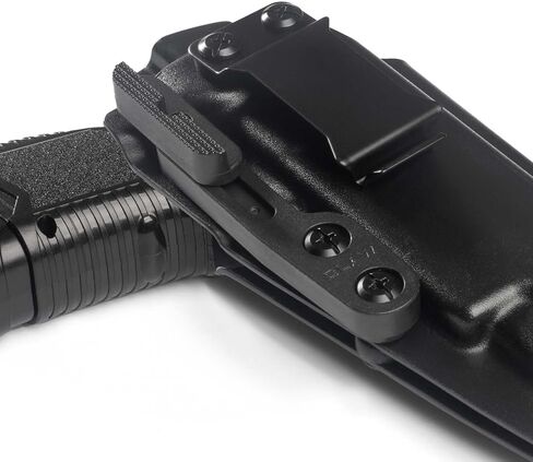 إسفين حافظة عالمية للحمل المخفي IWB - مع مجموعة مخالب الحافظة، طقم وسادة إسفنجية لإخفاء أفضل، راحة طوال اليوم ومضادة للطباعة، سهلة التركيب in Kuwait