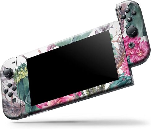 Design Skinz - متوافق مع Nintendo DSi XL - غطاء حماية من الفينيل مقاوم للخدش وقابل للإزالة - ألوان مائية صيفية زهرية v2 in Saudi Arabia
