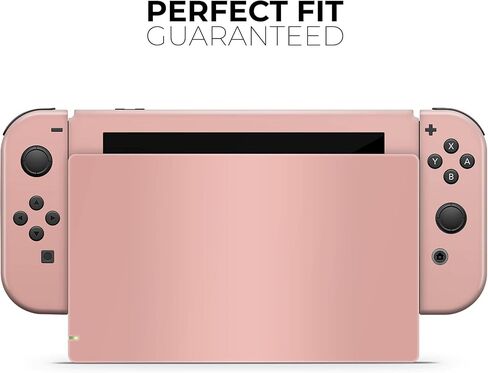 Design Skinz - متوافق مع Nintendo DSi XL - غطاء حماية من الفينيل مقاوم للخدش وقابل للإزالة - لون مرجاني فاتح in Saudi Arabia