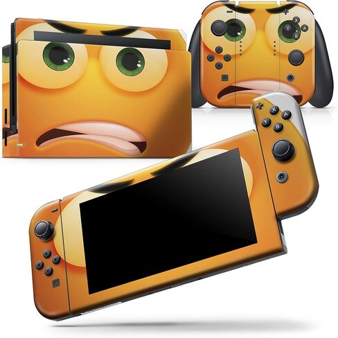Design Skinz - Compatible with Nintendo DSi XL - Skin Decal Protective Scratch-Resistant Removable Vinyl Wrap Cover - Angry Friendly Emoticons in Saudi Arabia