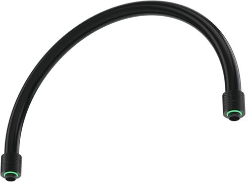 Barrow 360° Rotary G1/4" Compression Fitting (ID3/8"-OD5/8") with Soft Tubing, 300mm Length Flexible Tube Hybrid Hose, Soft Tube with Quick-Twist Connector for Computer Water Cooling Systems in Saudi Arabia