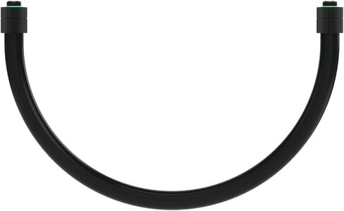Barrow 360° Rotary G1/4" Compression Fitting (ID3/8"-OD5/8") with Soft Tubing, 300mm Length Flexible Tube Hybrid Hose, Soft Tube with Quick-Twist Connector for Computer Water Cooling Systems in Saudi Arabia