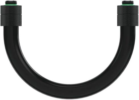 Barrow 360° Rotary G1/4" Compression Fitting (ID3/8"-OD5/8") with Soft Tubing, 300mm Length Flexible Tube Hybrid Hose, Soft Tube with Quick-Twist Connector for Computer Water Cooling Systems in Saudi Arabia