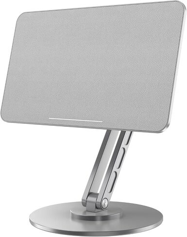Magnetic Tablet Stand Only for iPad Pro 13 inch M4 (2024), 360° Rotating Adjustable Foldable iPad Stand, Grey in Saudi Arabia