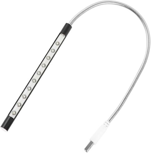 غامضة USB بالطاقة Led مصابيح كهربائية ليلية السرير القراءة مصباح لمبة مكتب مرنة معقوفة العين الرعاية لأجهزة الكمبيوتر المحمول in Saudi Arabia