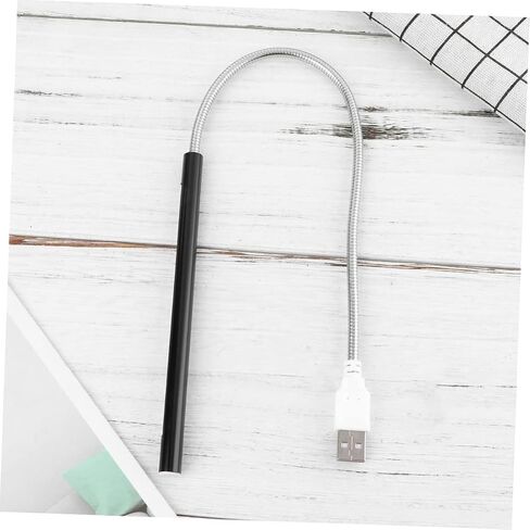 غامضة USB بالطاقة Led مصابيح كهربائية ليلية السرير القراءة مصباح لمبة مكتب مرنة معقوفة العين الرعاية لأجهزة الكمبيوتر المحمول in Saudi Arabia