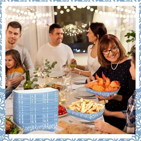 Zhehao 100 PCS Mexican Snack Trays Cielito Lindo Party Decoration Platos de Barro Mexicanos Terracotta Clay Pottery Nacho Popcorn Food Batchener Resparsible For Cinco de Mayo Wedding (Flower) in Kuwait