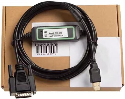 USB-DKC لكابل تصحيح أخطاء محرك سيرفو، كابل برمجة، كابل بيانات، كابل اتصال، كابل تنزيل، نموذج ثابت FT232RL، رقاقة مطلية بالذهب، 3 متر in Saudi Arabia