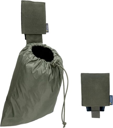 IDOGEAR SPORTS MOLLE حقيبة تفريغ قابلة للطي، حقيبة أدوات مساعدة، حقيبة خصر للمجلة سريعة التحرير، تخزين مدمج لكرة الطلاء Airsoft في الهواء الطلق in Kuwait