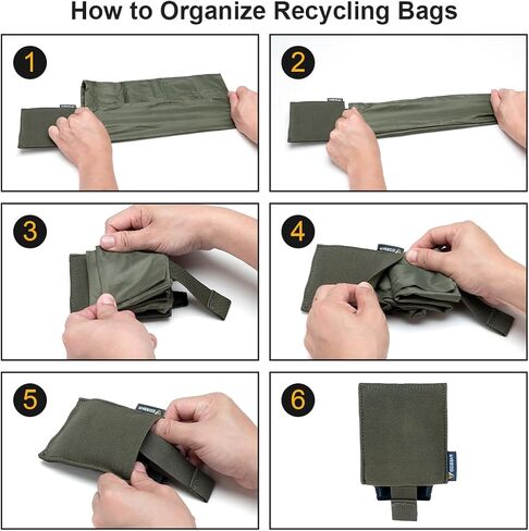 IDOGEAR SPORTS MOLLE حقيبة تفريغ قابلة للطي، حقيبة أدوات مساعدة، حقيبة خصر للمجلة سريعة التحرير، تخزين مدمج لكرة الطلاء Airsoft في الهواء الطلق in Kuwait