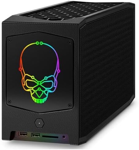 Intel NUC 11 Extreme Kit 2022 Desktop 8-Core 11th Generation Core i7-11700B NVIDIA GeForce RTX 3060 12GB GDDR6 64GB DDR4 4TB SSD Thunderbolt 4 Wi-Fi Windows 11 Pro Black w/ONT 32GB USB in Saudi Arabia
