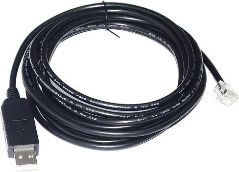 PL2303GT FT232RL USB إلى RJ12 RJ11 6P4C كابل تسلسلي RS232 لمحرك الأقراص الصلبة HDD-SVFL4 إلى الكمبيوتر الشخصي KABLE (1.8 متر، شريحة PL2303GT) in Kuwait