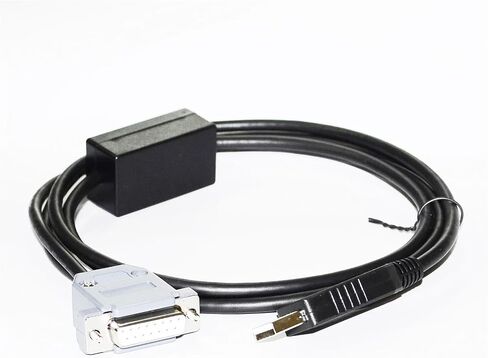 FT232RL CHIP USB to D-SUB 15-PIN DB15 Female RS232/RS485 Converter Serial Communication Cable(3metres,RS232 Signal) in Saudi Arabia