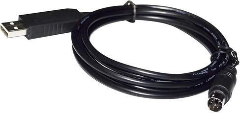 FT232RL USB to MINI DIN 5 PIN MD5 Male Converter Serial Communication Cable for GT Series Touchscreen Tool Port(1.8M) in Saudi Arabia