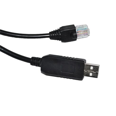 كابل اتصال تسلسلي FT232RL USB إلى RJ45 RS485 لجهاز التحكم بالشحن ML2420 ML2430 ML2440 MPPT (3 أمتار، حافظة USB شفافة) in Kuwait