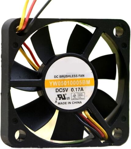 ل YW05010005BM 5V 0.17A 5 سنتيمتر 5010 50x50x10 مللي متر مروحة التبريد in Saudi Arabia