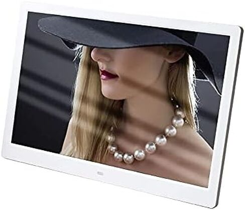 إطار صور رقمي مقاس 15.4 بوصة مع شاشة عرض بدقة 1208 × 800 - يدعم أوضاع تشغيل الفيديو والموسيقى والصور المتعددة - in Saudi Arabia