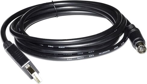 FT232R CHIP USB to MINI DIN 8 PIN MD8 Male RS232 Converter Serial Cable for LT10 LT11 LT20 LT30 Series Digital Gauge(5m) in Saudi Arabia