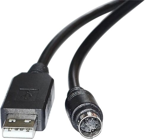 FT232R CHIP USB to MINI DIN 8 PIN MD8 Male RS232 Converter Serial Cable for LT10 LT11 LT20 LT30 Series Digital Gauge(5m) in Saudi Arabia