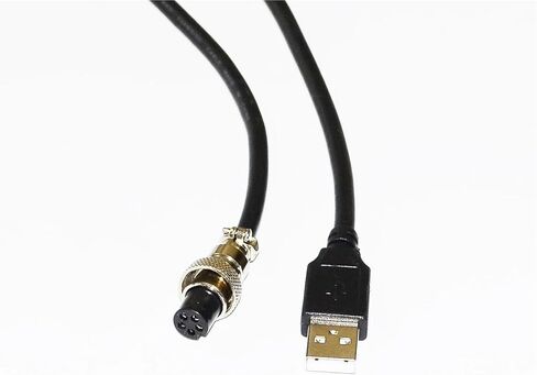 USB to 5-PIN FMALE Adapter EX Gear Replacement USB Cable(2m) in Saudi Arabia