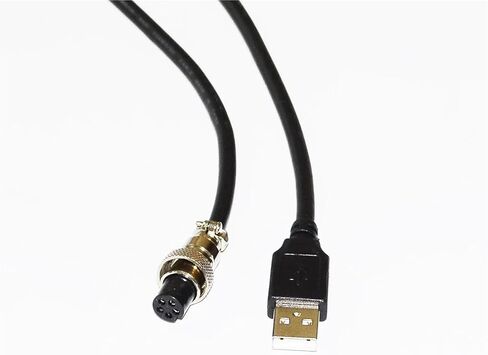 USB to 5-PIN FMALE Adapter EX Gear Replacement USB Cable(2m) in Saudi Arabia