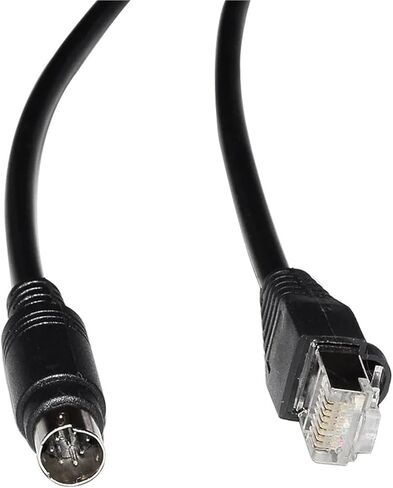 RJ45 إلى Mini Din 8P MD8 Male Connector RS422 كابل اتصالات البرمجة (1.8 متر) in Saudi Arabia