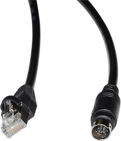 RJ45 إلى Mini Din 8P MD8 Male Connector RS422 كابل اتصالات البرمجة (1.8 متر) in Saudi Arabia