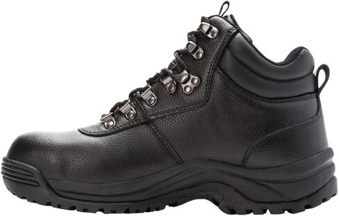Propet Mens Shield Walker 6 Inch Waterproof Composite Toe Work Safety Shoes Casual - Black in Kuwait