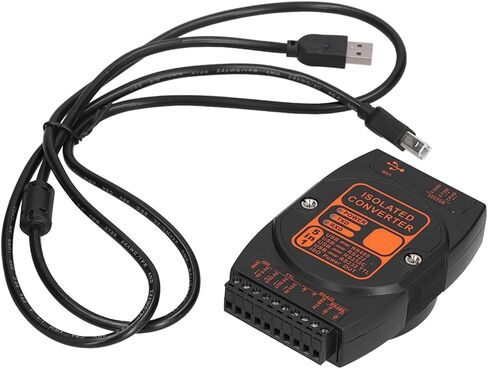 محول plplaaoo USB إلى RS485 محول عزل من الدرجة الصناعية 5 في 1 متعدد الوظائف للاستخدام الصناعي التجاري ABS غلاف مثبطات اللهب سلسلة DCM2610A ((معدل اتصال 3 ميجابايت)) in Kuwait