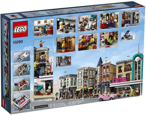 LEGO Creator Expert Downtown Diner 10260 Building Kit, Model Set and Assembly Toy for Kids and Adults (2480 Pieces) in Saudi Arabia