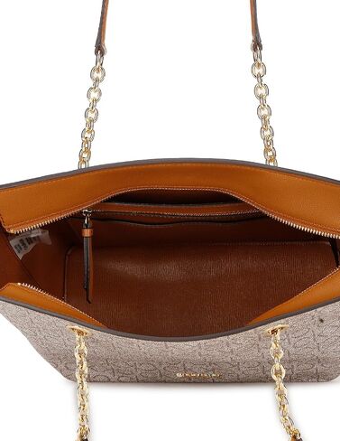 Calvin Klein Hailey Signature Top Zip Chain Tote in Saudi Arabia