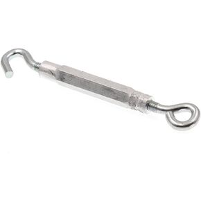 Prime-Line 9070335 Turnbuckles, Eye-To-Hook, 1/4 In. X 7-5/8 In., Zinc Plated Steel (5 Pack)