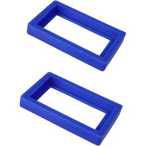 JILINWEI 2Pcs Blue Protective Edge Guard for M5 Lectric XP Display, Soft Protective Cover Lectric Bike Display Cover for M5 Lectric XP Display