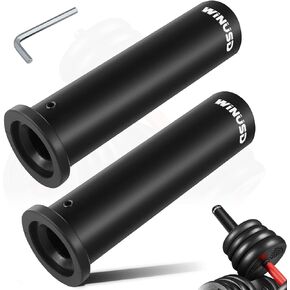 Olympic Adapter Sleeve, Converts Olympic Bars or Posts,1" Standard Weight Plate Posts to 2"
