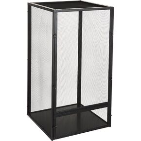 Zoo Med ReptiBreeze Open Air Screen Cage, Medium, 16 x 16 x 30-Inches