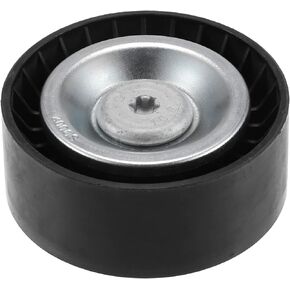 X AUTOHAUX 0002021719 Car Accessory Drive Belt Idler Pulley Deflection Guide Pulley for Mercedes-Benz C 250 2012-2015 for Mercedes-Benz SLK 250 2012-2015