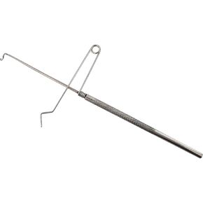 Creative Angler Whip Finisher Tool - Precision Fly Tying Tool, Grooved Grip and Stainless Steel Handle, Essential for Secure Knots, Durable Fly Fishing Flies, Ideal Pair with Fly Tying Bobbin